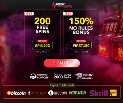 images adrenaline casino